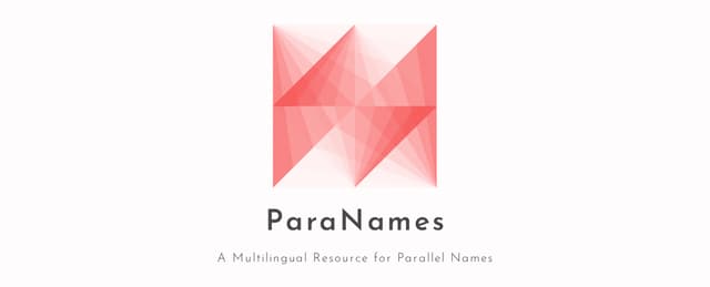 ParaNames: A Massively Multilingual Entity Name Corpus