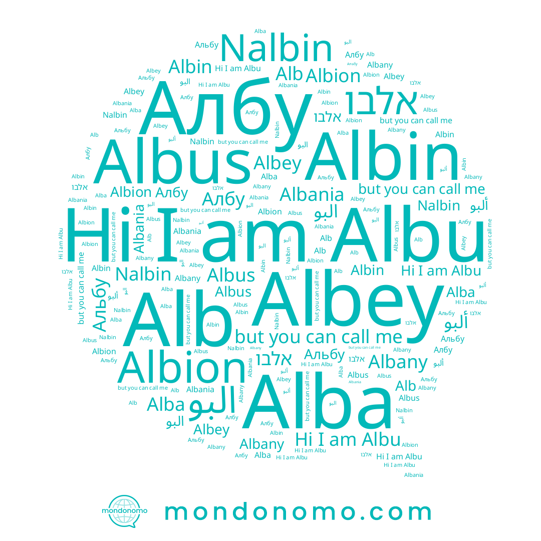 name Albion, name ألبو, name Alba, name Nalbin, name البو, name Albany, name Albey, name Albin, name אלבו, name Албу, name Albus, name Альбу, name Albu