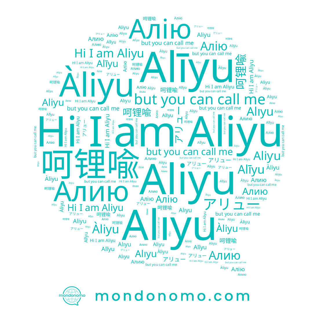 name Aliyu, name Alīyu, name Алию, name Aliƴu, name Алію, name Alıyu, name Àliyu, name 呵锂喩