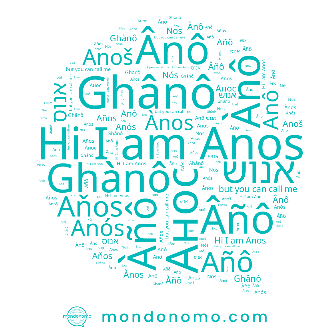 name Anós, name Ànos, name Ghânô, name Anô, name אנוס, name Aňos, name Àñô, name Анос, name Âñô, name Años, name Anoš, name Anos, name Ànô, name Añô, name Ânô, name Nos, name אנוש, name Ghànô