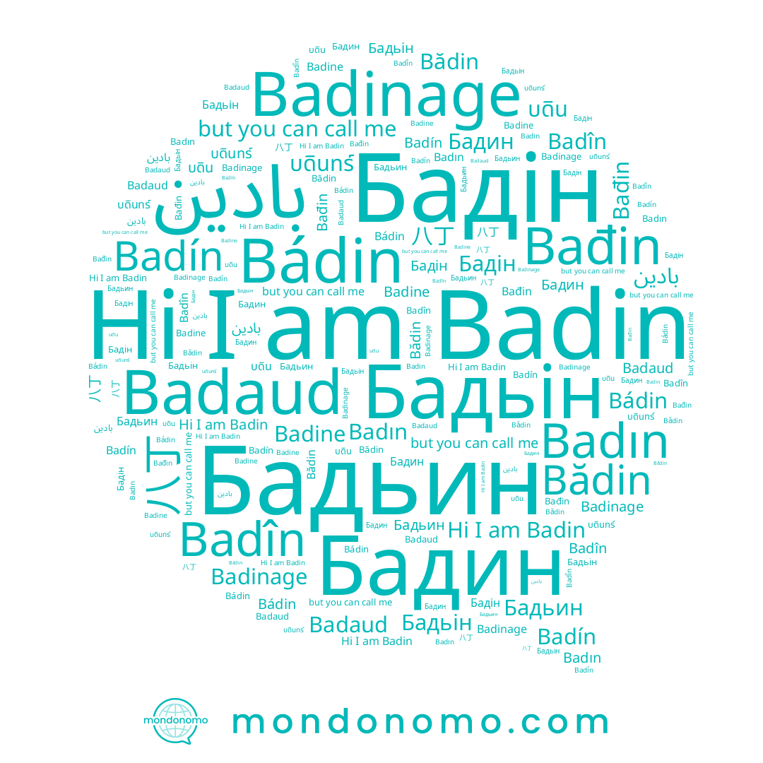 name บดินทร์, name Бадин, name بادین, name بادين, name Badine, name Badîn, name Badın, name 八丁, name Бадьін, name บดิน, name Bádin, name بدين, name Бадін, name Badaud, name Badin, name Bădin, name Bađin, name Бадьин, name Badín