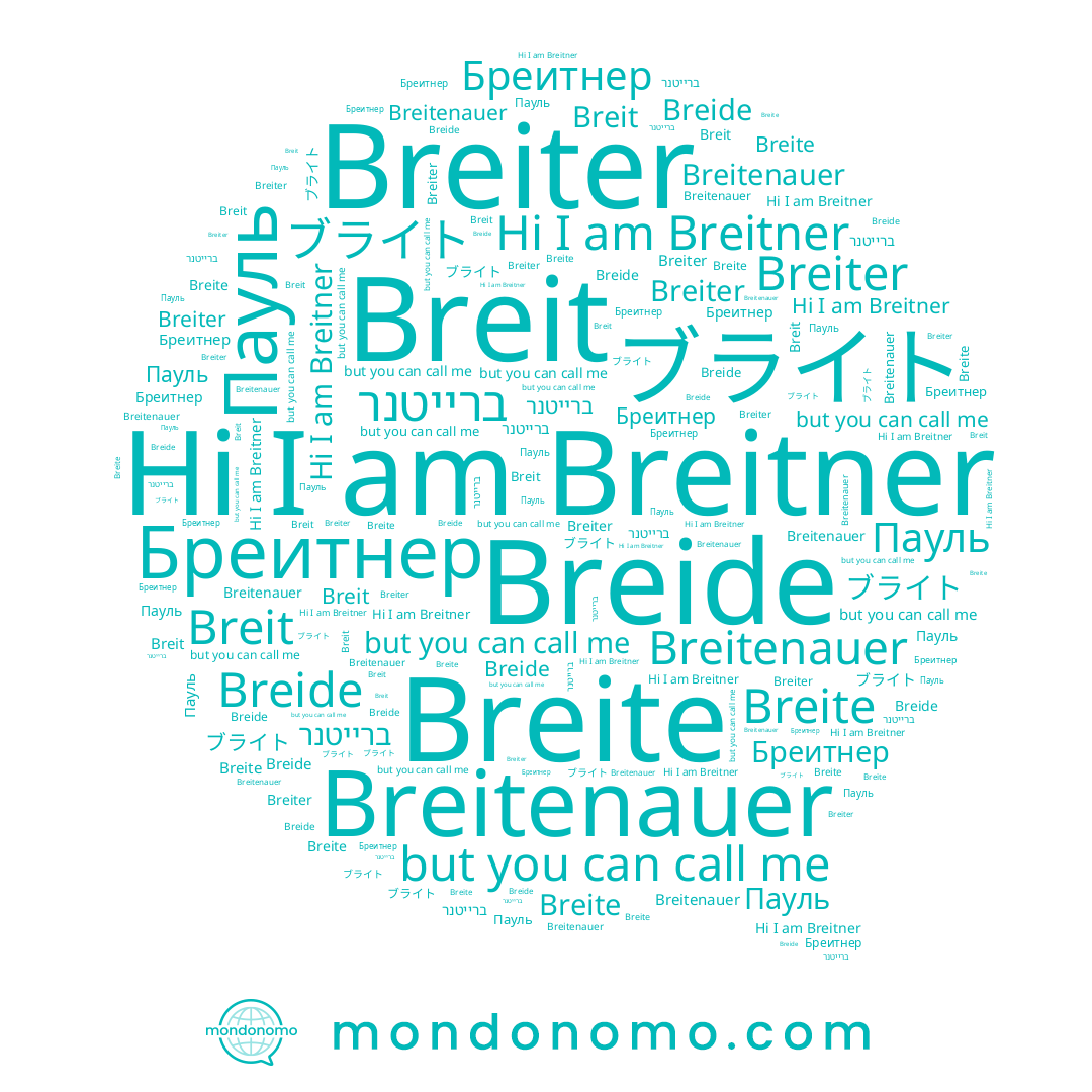 name ברייטנר, name Breiter, name Бреитнер, name Breide, name ブライト, name Breite, name Breit, name Breitner, name Breitenauer