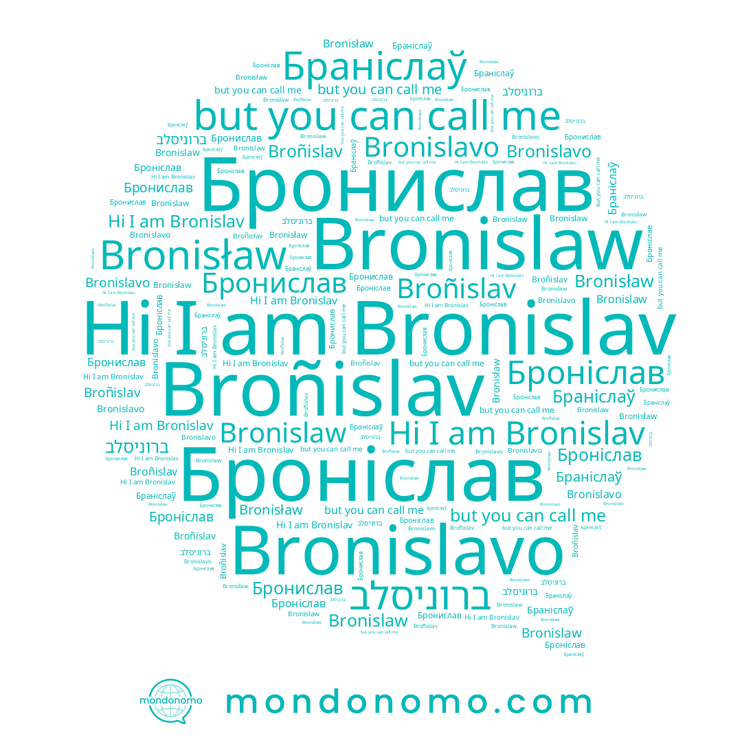 name Bronislavo, name Broñislav, name Бронислав, name Bronislav, name Bronislaw, name ברוניסלב, name Броніслав, name Браніслаў, name Bronisław