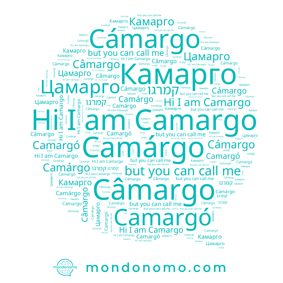 name Camargó, name Camárgo, name Цамарго, name קמרגו, name Камарго, name Câmargo, name Camargo, name Cámargo