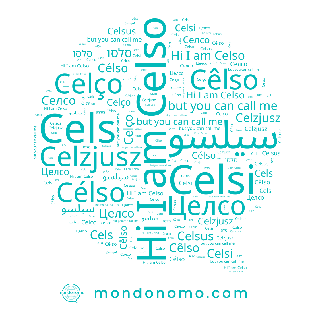 name Celsus, name סלסו, name Cêlso, name Cels, name Celzjusz, name Celso, name Целсо, name Celsi, name Célso, name Celço