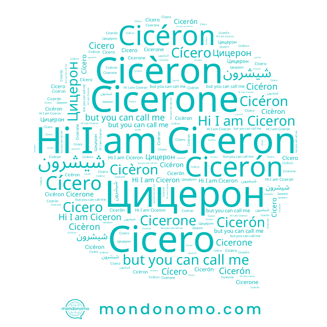 name Cicéron, name Cicerone, name شيشرون, name Cicerón, name Цицерон, name Cícero, name Ciceron, name Cicero, name Cicèron