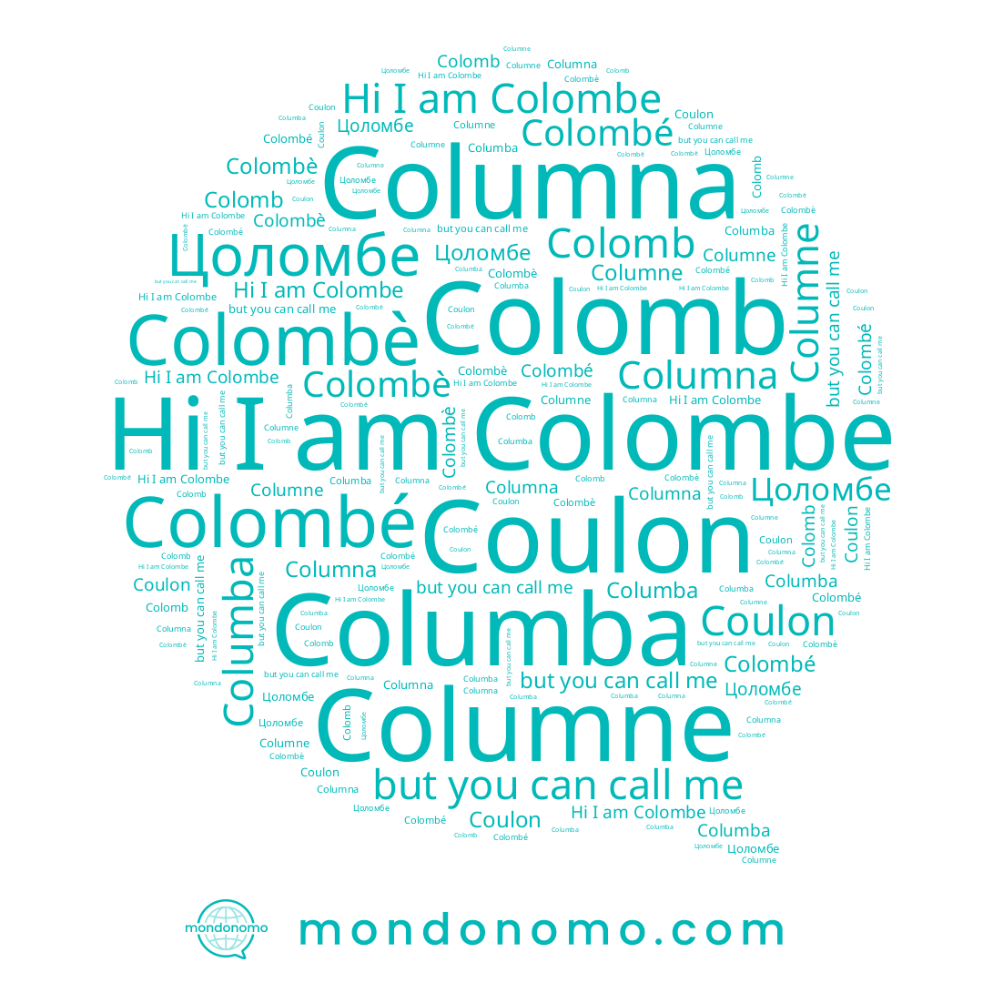 name Coulon, name Colombé, name Colombè, name Columna, name Columne, name Colomb, name Цоломбе, name Colombe, name Columba