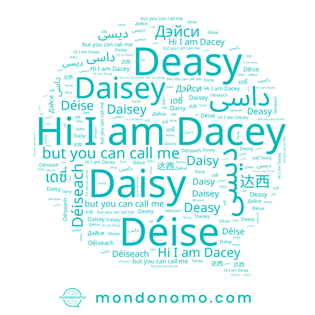 name Dacey, name Deasy, name Дэйси, name Déise, name Daisy, name 达西, name เดซี่, name Daisey