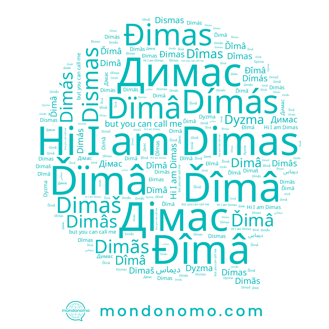 name Дімас, name Dïmâ, name Dîmâ, name Dimâ, name Dimâs, name Dyzma, name Đimas, name Dímás, name Đîmâ, name Димас, name Dimaš, name Ďimâ, name Dimãs, name Dimas, name Ďïmâ, name Dîmas, name Dimás, name Ďîmâ, name Dismas