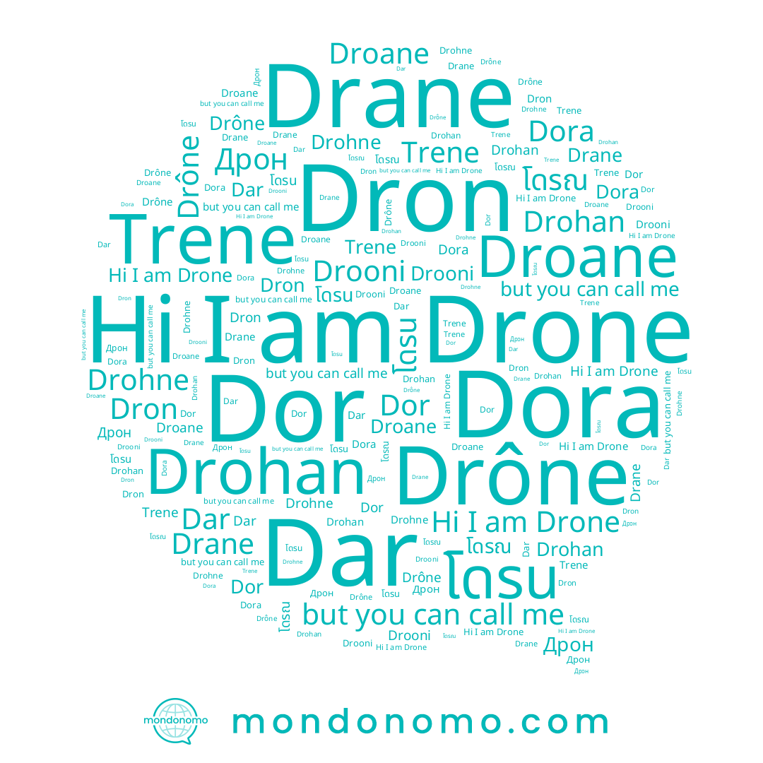 name Drohne, name Drane, name Дрон, name โดรณ, name Drône, name โดรน, name Dron, name Drooni, name Dar, name Trene, name Dor, name Droane, name Drohan, name Drone, name Dora