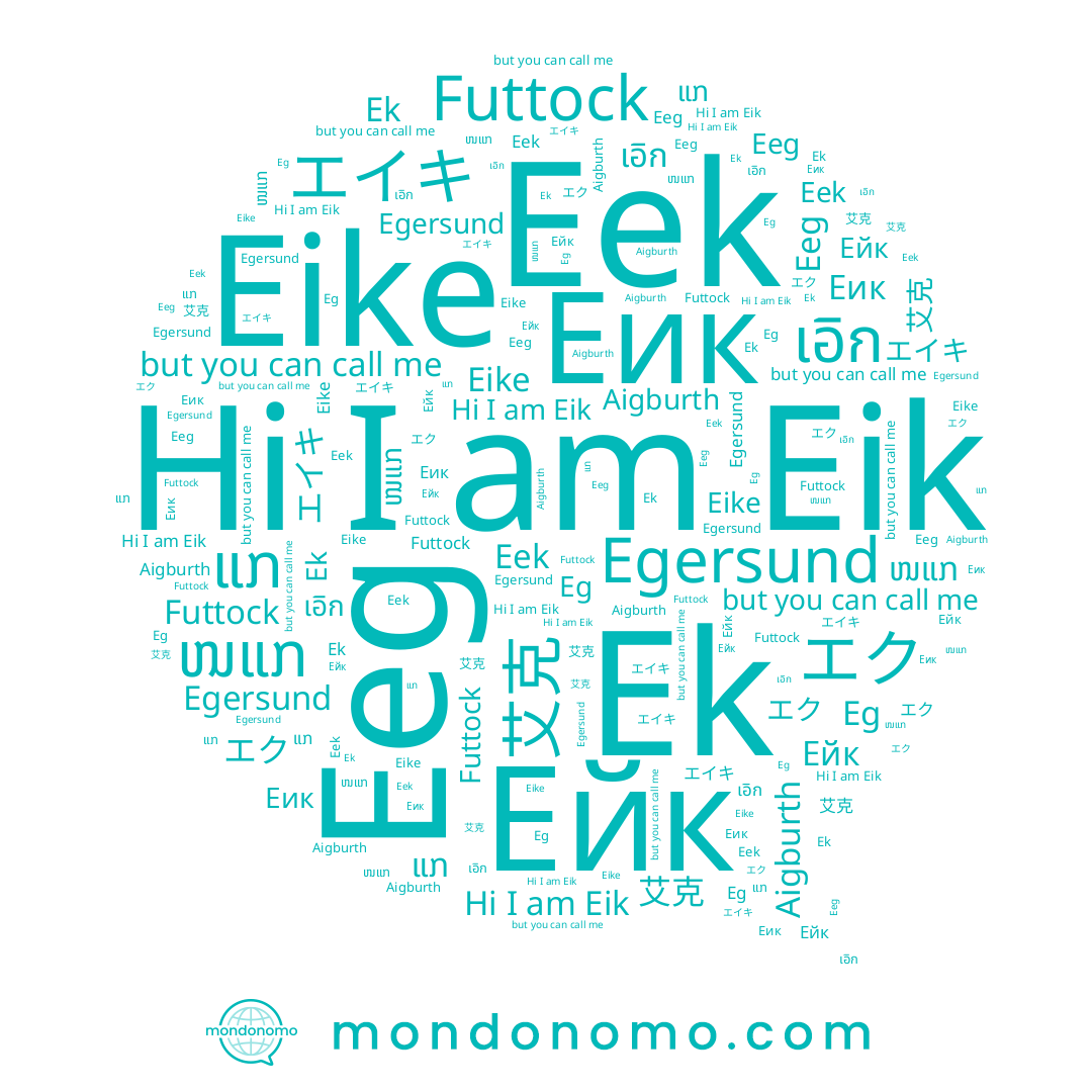 name เอิก, name Eike, name ໜແກ, name エク, name Eg, name Futtock, name エイキ, name Eek, name Eeg, name ແກ, name Еик, name 艾克, name Ek, name Ейк, name Eik