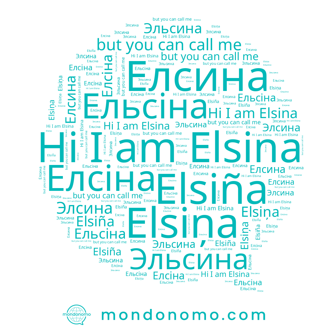 name Elsiña, name Елсина, name Elsina, name Эльсина, name Елсіна, name Элсина, name Elsiņa, name Ельсіна
