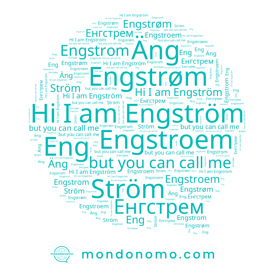 name Engstrøm, name Engstrom, name Ström, name Engström, name Енгстрем, name Eng, name Äng, name Engstroem
