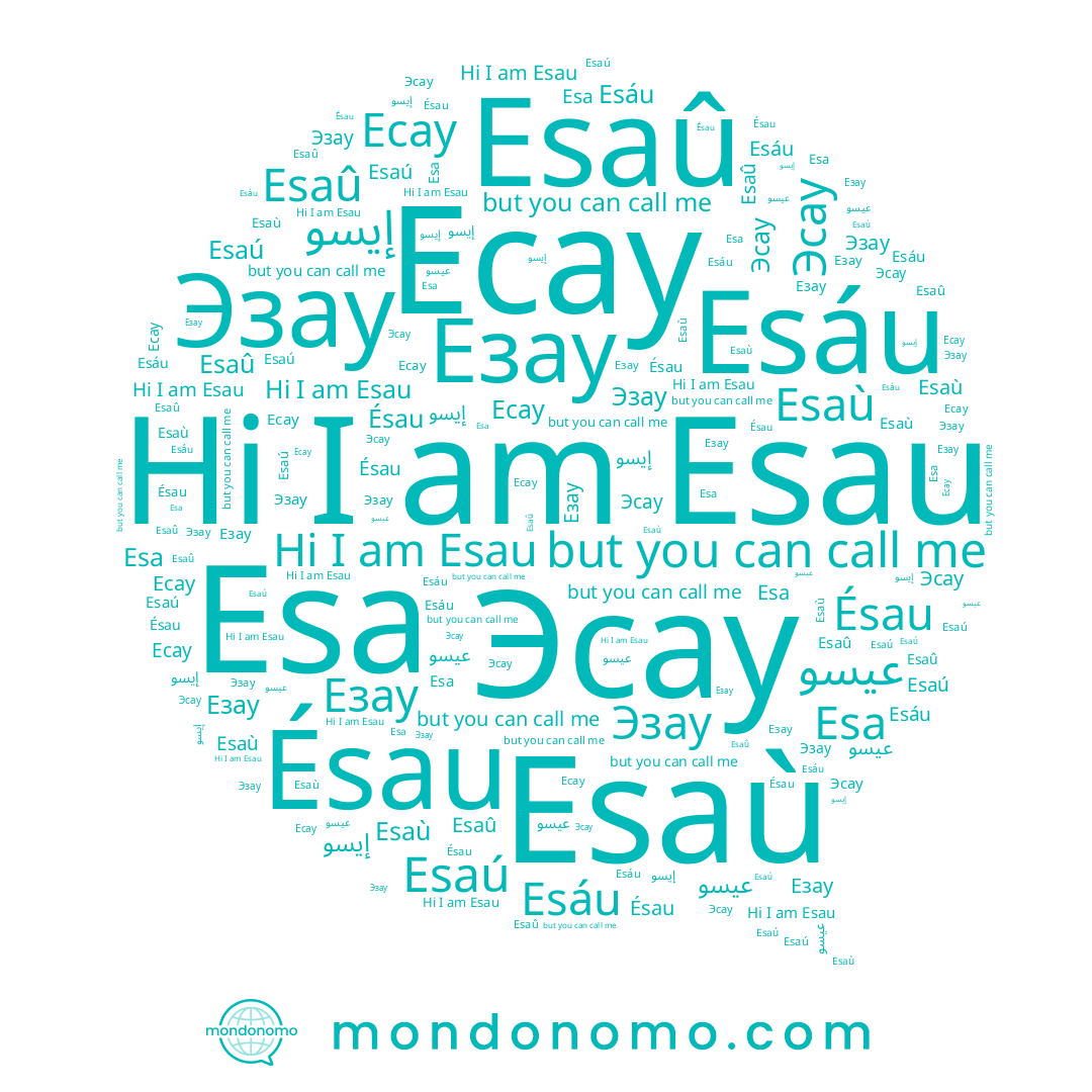 name Есау, name عيسو, name Esaû, name Esa, name Esaù, name إيسو, name Ésau, name Esau, name Esáu, name Эсау, name Esaú