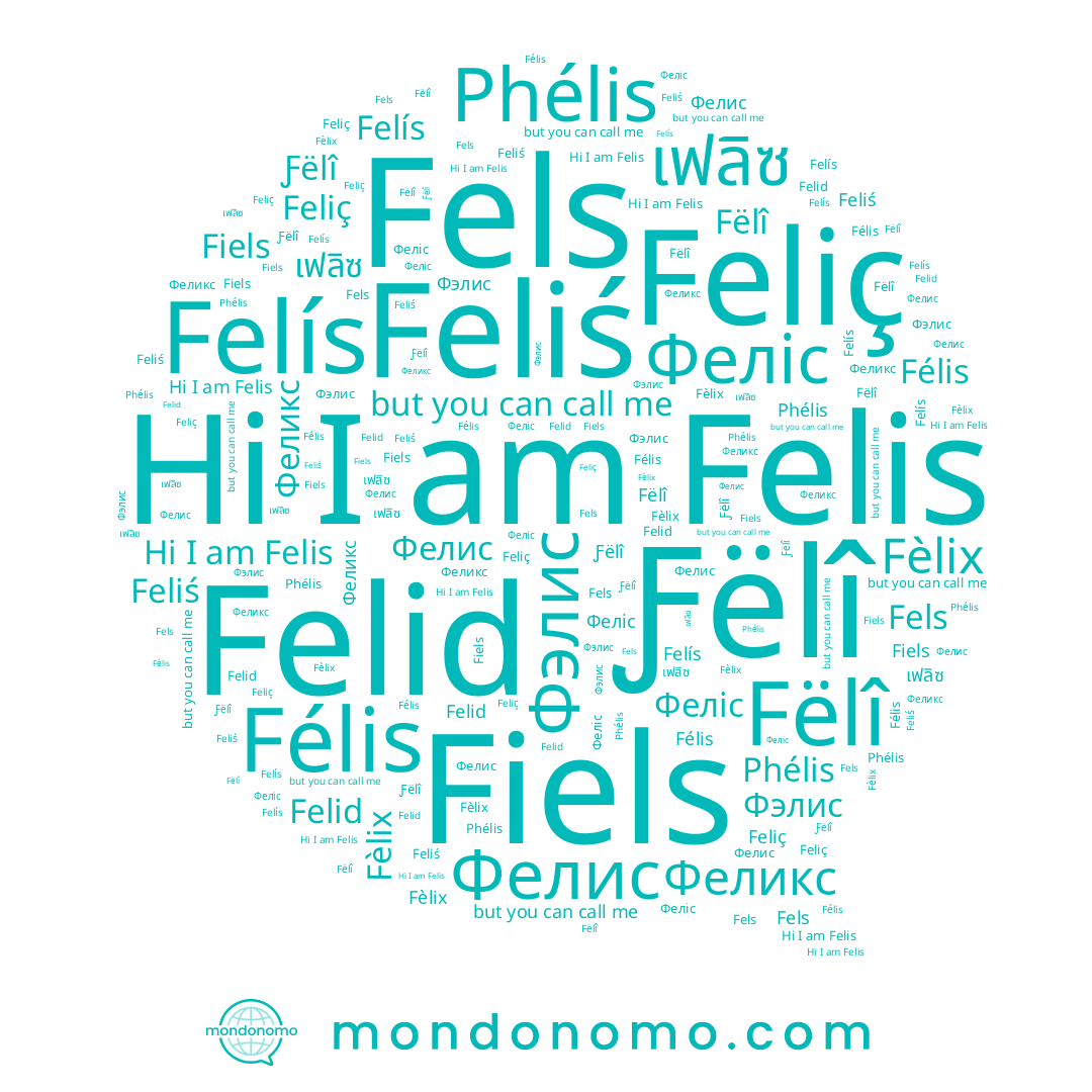 name Felis, name Fèlix, name Fels, name Felid, name Phélis, name Fiels, name Félis, name Feliś, name Felís, name Феліс, name เฟลิซ, name Ƒëlî, name Феликс, name Fëlî, name Фэлис, name Feliç