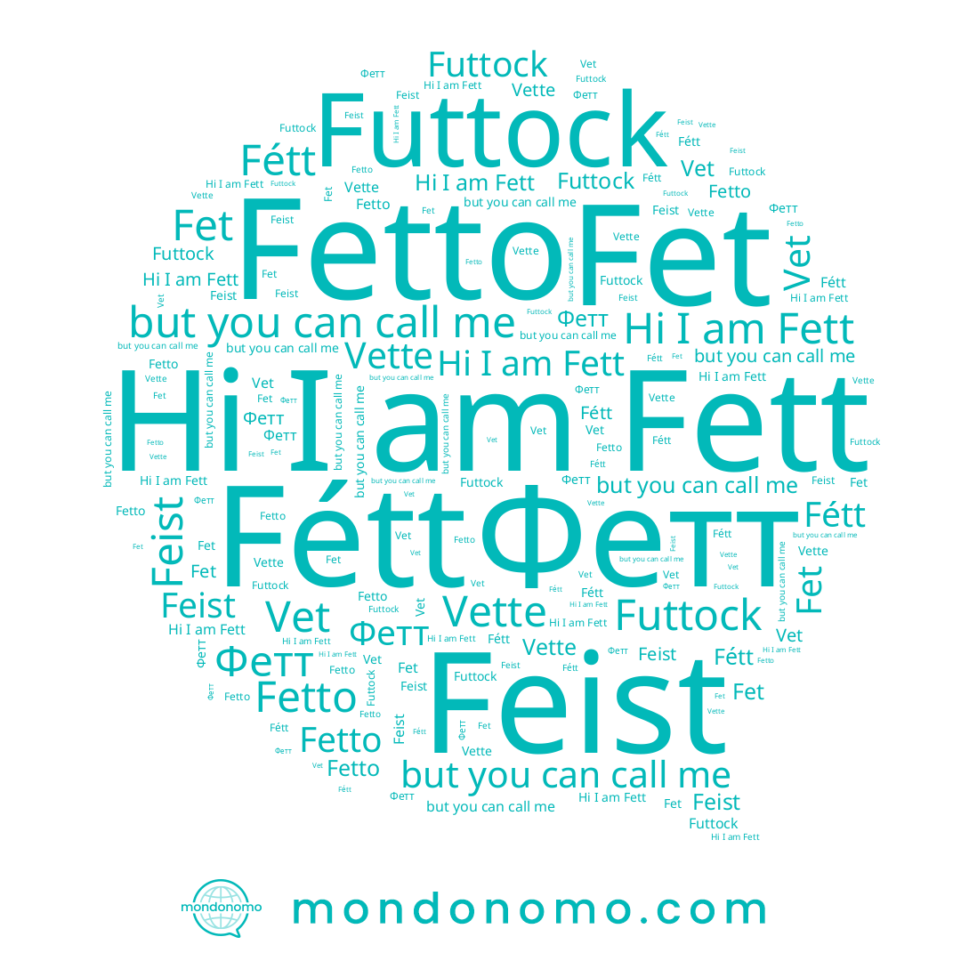 name Fet, name Fett, name Futtock, name Feist, name Fetto, name Vet, name Vette, name Fétt, name Фетт