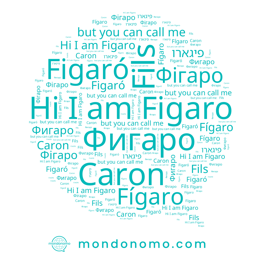 name Fils, name Figaró, name Fígaro, name Caron, name Figaro, name Фігаро, name פיגארו
