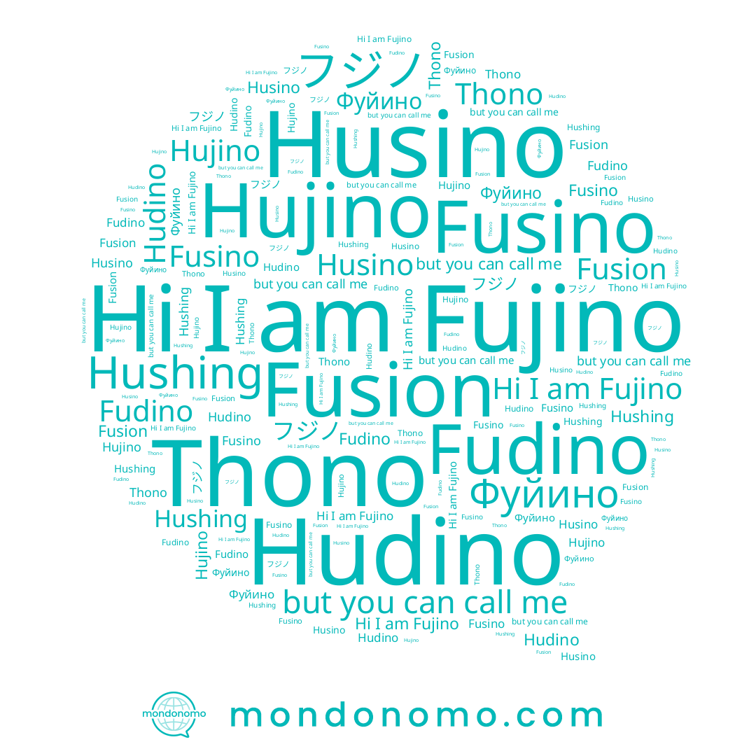 name Fujino, name Фуйино, name Fusino, name Hushing, name フジノ, name Hujino, name Hudino, name Husino, name Thono, name Fudino