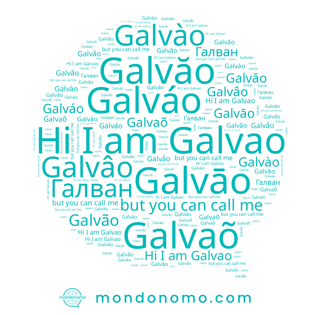 name Galvaõ, name Galvăo, name Галван, name Galvào, name Galvāo, name Galvâo, name Galvao, name Galváo, name Galvão