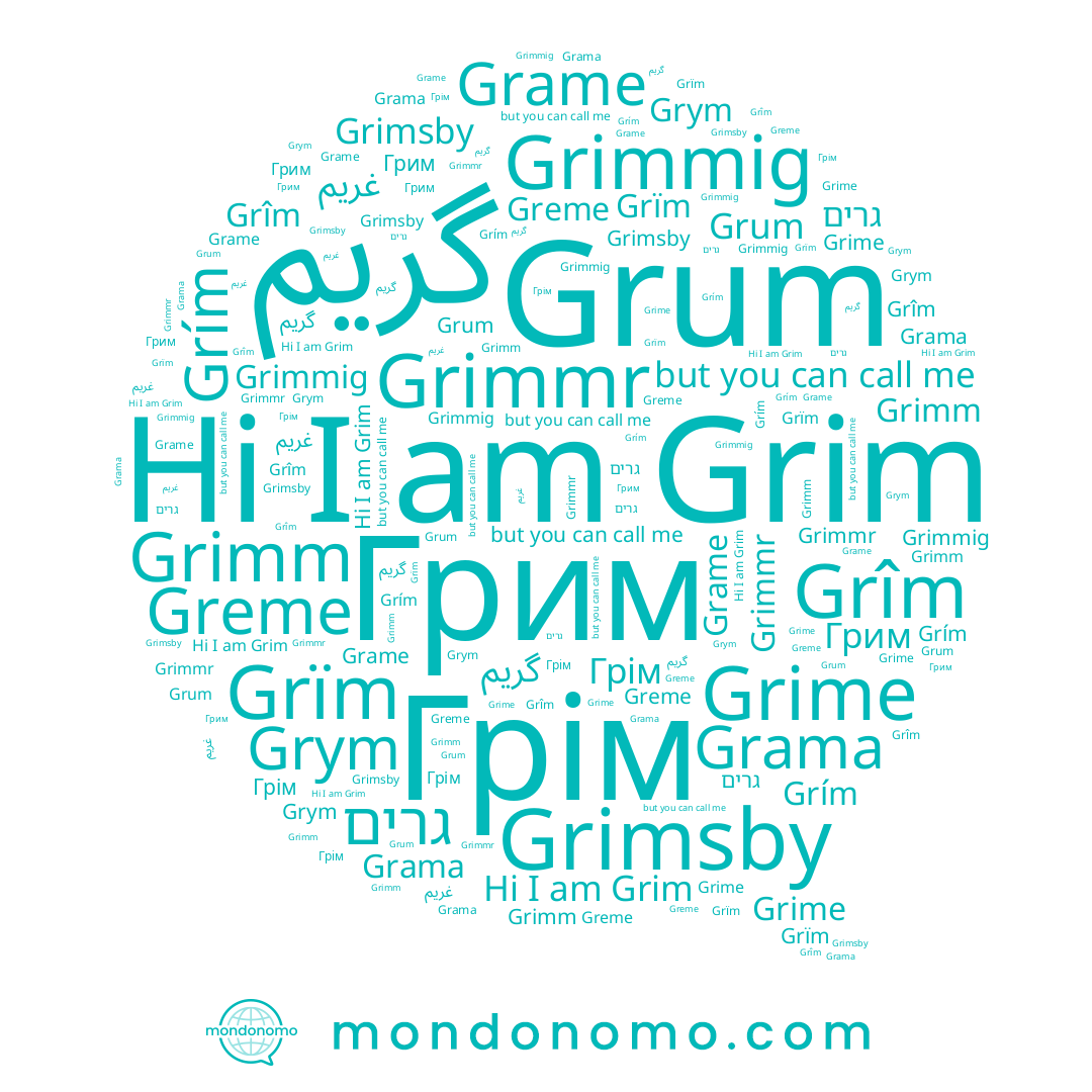 name Grimmig, name Grïm, name Grimsby, name غريم, name Грім, name Grum, name گریم, name Грим, name Grîm, name Grim, name Greme, name Grimmr, name Grime, name Grym, name Grím, name Grama, name Grame, name Grimm