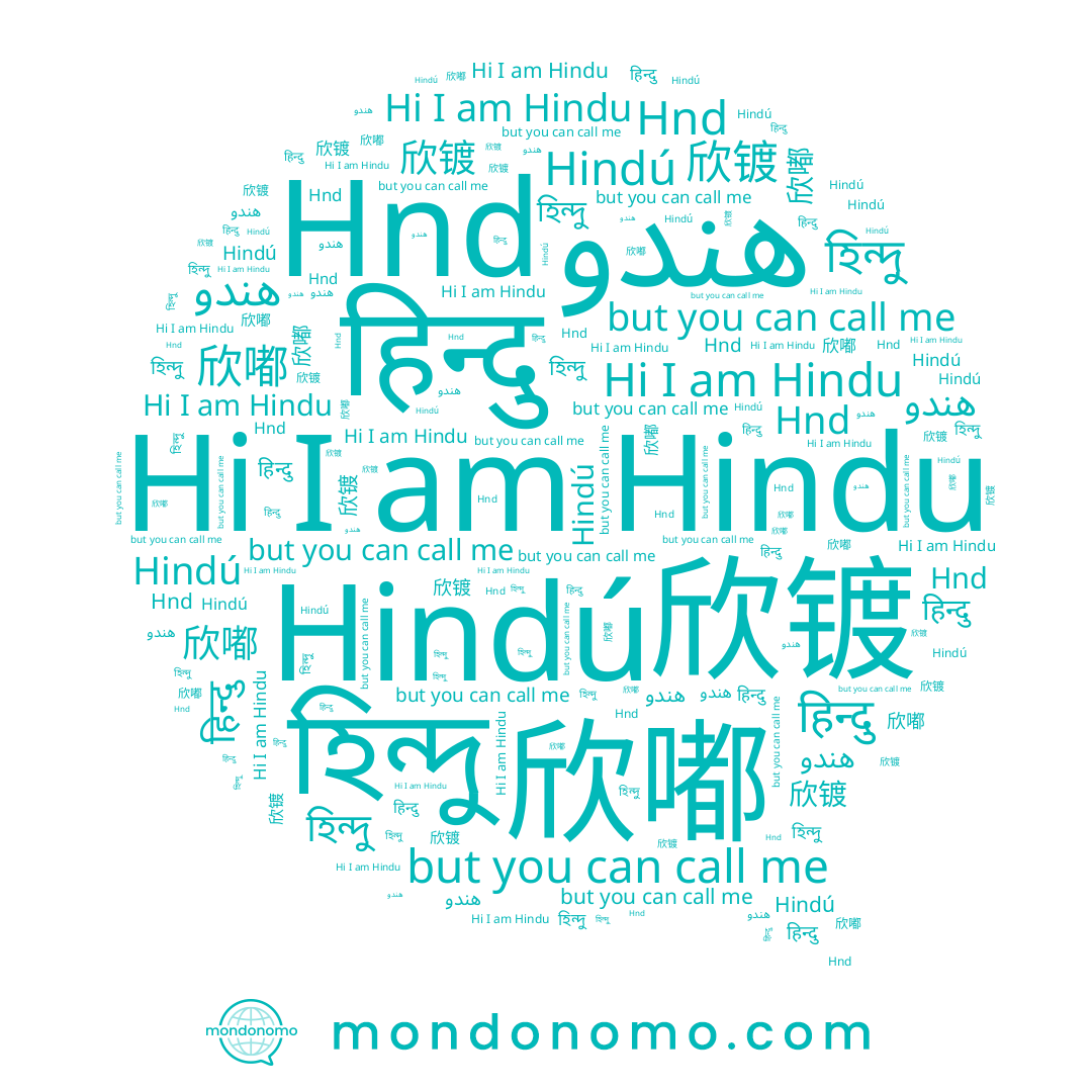 name Hnd, name هندو, name Hindú, name হিন্দু, name Hindu, name 欣镀, name हिन्दु, name 欣嘟