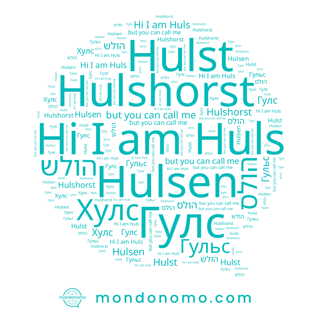 name Гулс, name Hulsen, name Хулс, name Гульс, name Huls, name Hulshorst, name הולס, name הולש, name Hulst