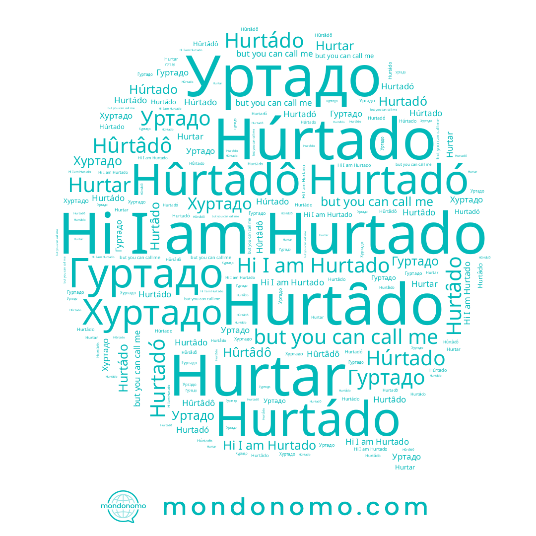 name Уртадо, name Hurtar, name Hurtȃdo, name Húrtado, name Hurtadó, name Хуртадо, name Hûrtâdô, name Hurtado, name Hurtádo, name Гуртадо