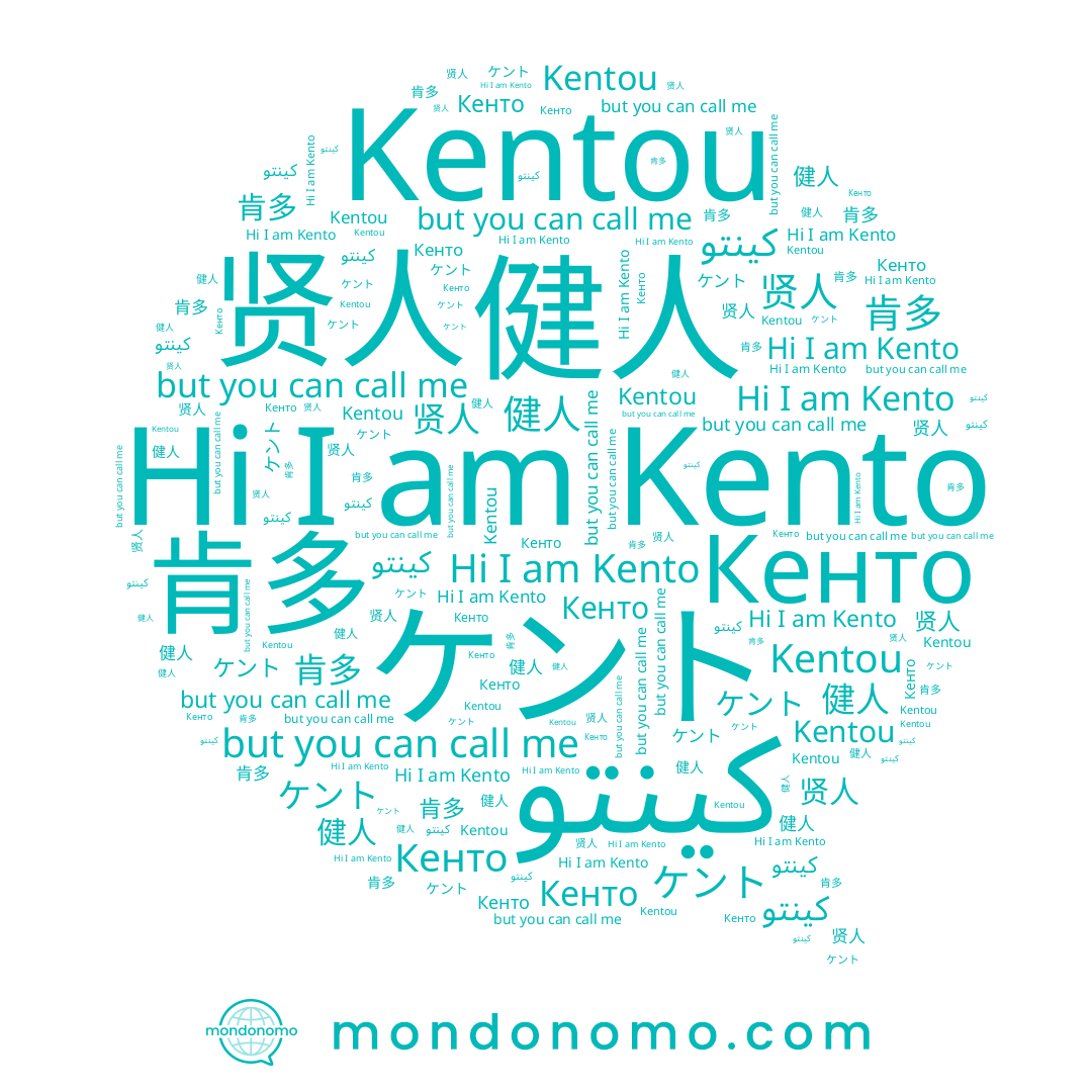 name Kentou, name 健人, name Kento, name 贤人, name Кенто, name 肯多, name ケント