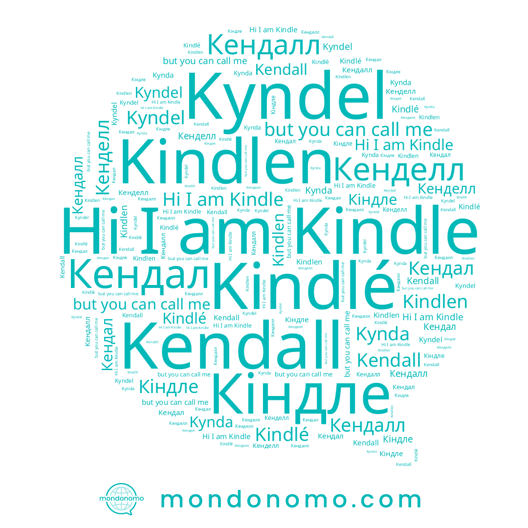 name Kindle, name Kyndel, name Кіндле, name Кендалл, name Kindlen, name Kindlé, name Кендал, name Кенделл, name Kynda, name Kendall