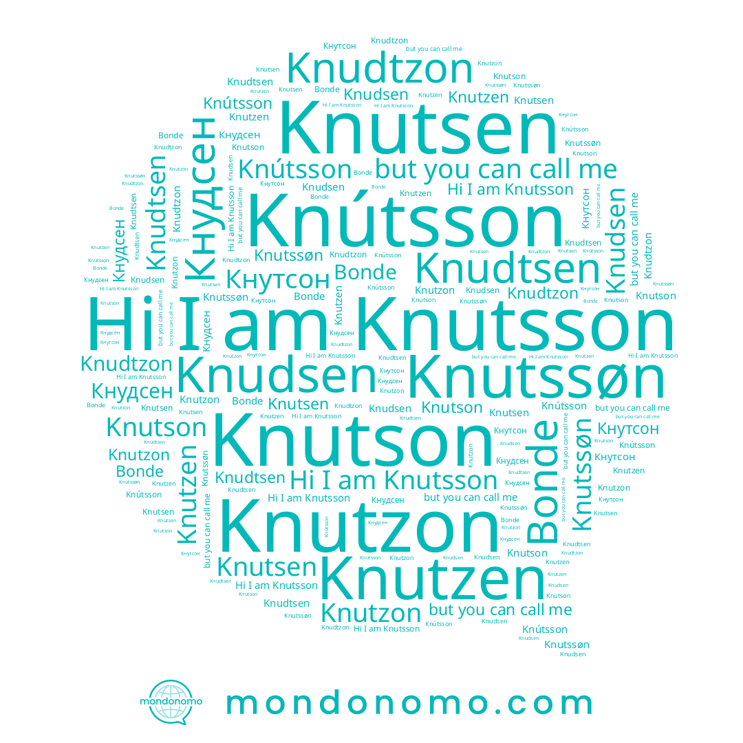 name Кнудсен, name Кнутсон, name Knútsson, name Knutson, name Knutsson, name Knutsen, name Knutssøn, name Knudtzon, name Knutzen, name Bonde, name Knutzon, name Knudsen, name Knudtsen