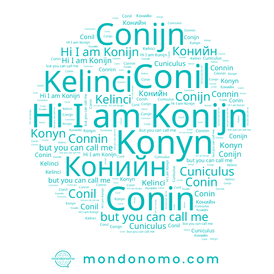 name Kelinci, name Konijn, name Conin, name Конийн, name Connin, name Conil, name Conijn, name Konyn