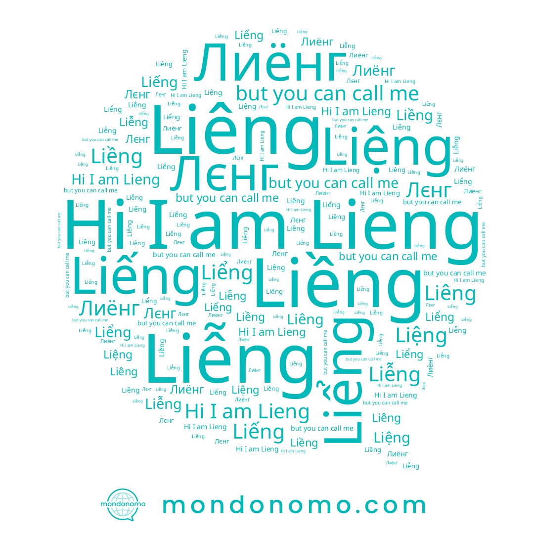 name Liễng, name Liếng, name Лєнг, name Liêng, name Лиёнг, name Liềng, name Lieng, name Liệng, name Liểng