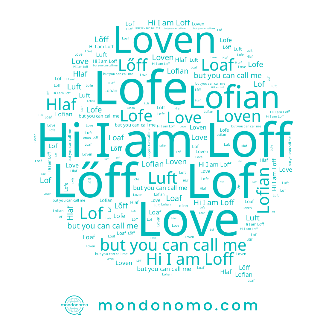 name Love, name Lőff, name Lof, name Lofian, name Loven, name Luft, name Lofe, name Loff