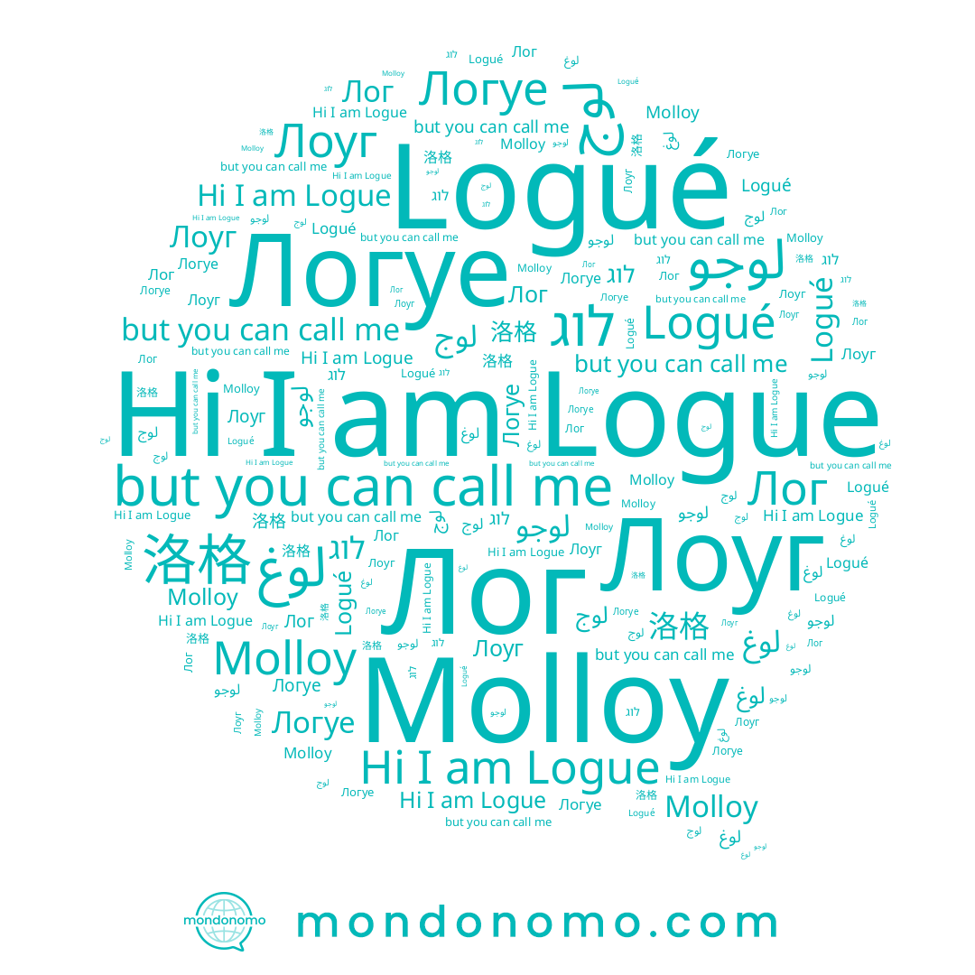 name Logue, name Логуе, name Logué, name لوج, name Лог, name لوجو, name 洛格, name لوغ, name Molloy