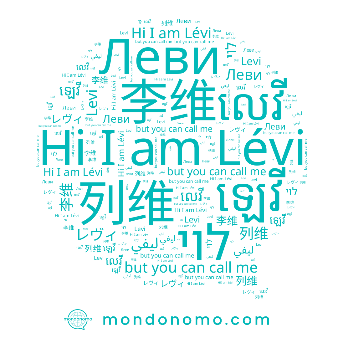 name 李维, name Levi, name ليفي, name レヴィ, name លេវី, name Lévi, name 列维, name לוי, name ឡេវី, name Леви