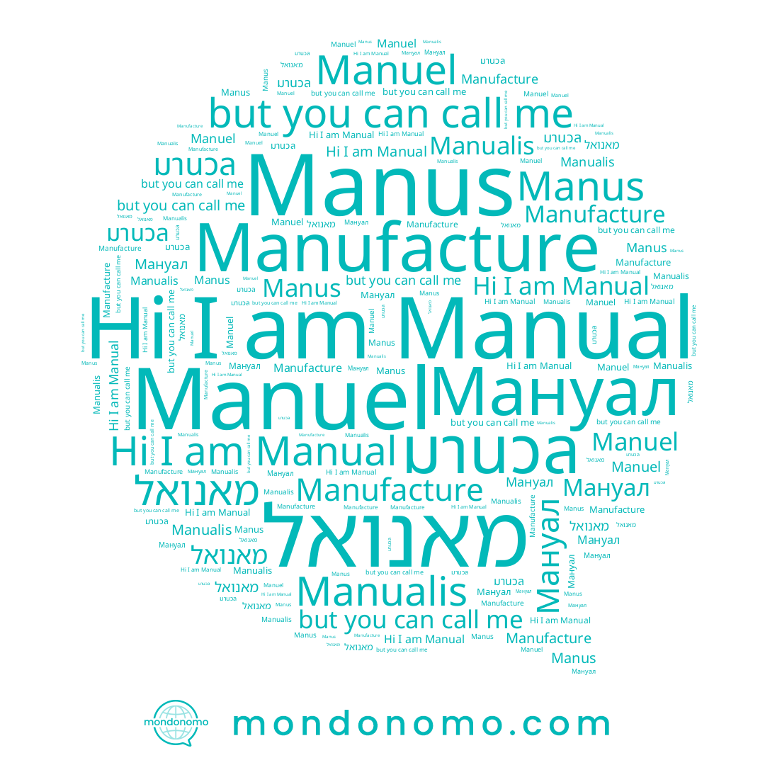 name มานวล, name Manus, name מאנואל, name Мануал, name Manual, name Manualis, name Manuel