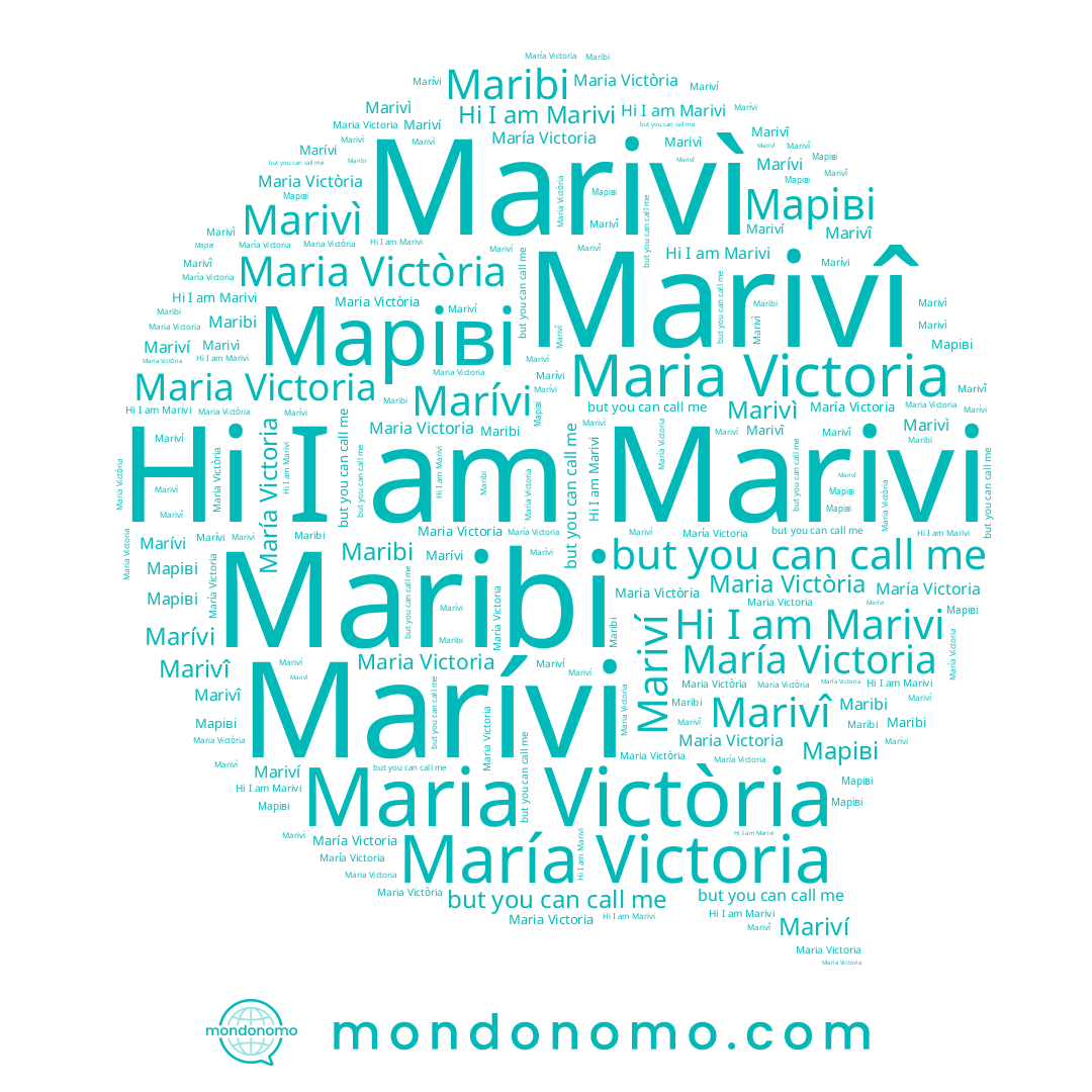 name Maria Victoria, name Marivì, name Marívi, name María Victoria, name Маріві, name Marivî, name Mariví, name Marivi, name Maribi, name Maria Victòria