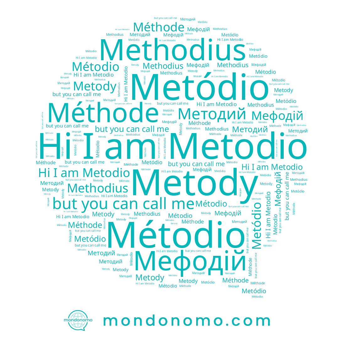 name Méthode, name Methodius, name Metódio, name Métodio, name Мефодій, name Metody, name Metodio