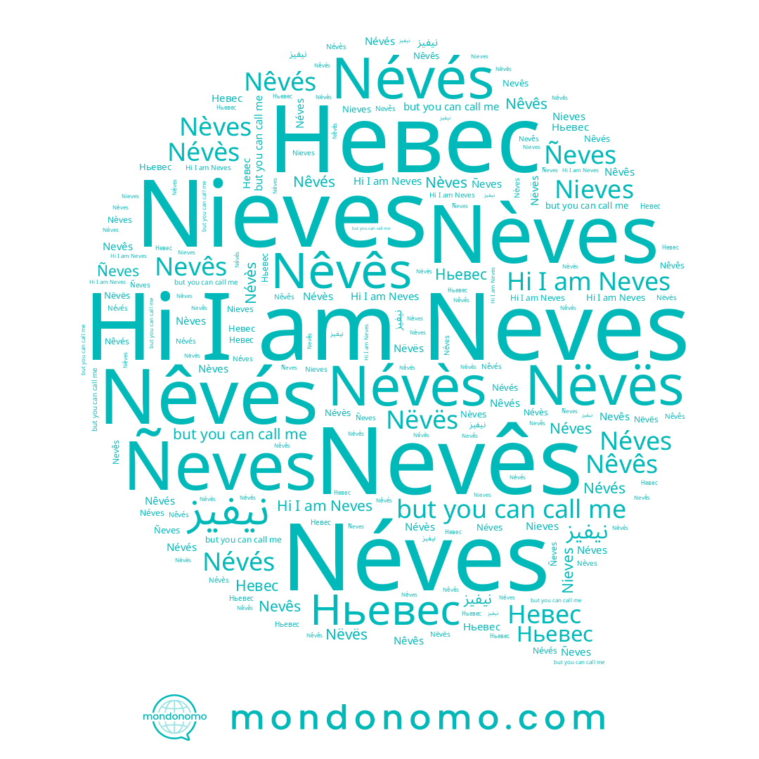 name Nêvés, name Nevês, name Néves, name Névès, name Nëvës, name نيفيز, name Nieves, name Ñeves, name Neves, name Невес, name Nèves, name Ньевес, name Névés, name Nêvês