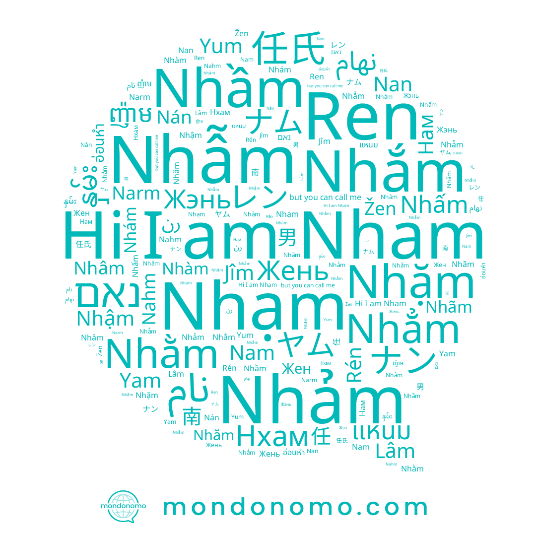 name Нам, name Nam, name Жен, name อ่อนหำ, name Nham, name Nán, name Nan, name レン, name Nhầm, name Yam, name ナム, name Nhắm, name رن, name 任氏, name Ren, name Жень, name Nhằm, name แหนม, name Yum, name 남, name نهام, name Nhám, name 任, name ナン, name Nhâm, name Nhảm, name Nhẫm, name 男, name Жэнь, name Lâm, name Rén, name 南, name Нхам, name ヤム, name Nhăm, name Narm, name Nhặm, name Nhẳm, name Nhạm, name Nhãm, name နှမ်း, name Nhậm, name נאם, name Jîm, name Nhàm, name ញ៉ាម, name Nhấm, name Nahm
