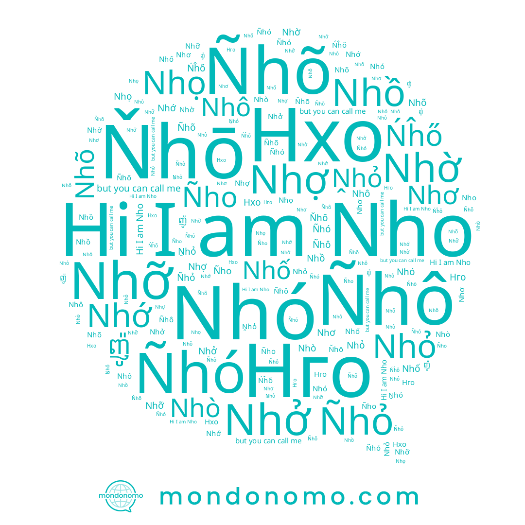 name Nho, name Ńĥő, name ញ៉ូ, name Ñhô, name Nhỡ, name Nhợ, name Nhồ, name Nhò, name Ñhó, name Nhở, name Ňhō, name Ṋhỏ, name Нго, name Nhõ, name Nhố, name Nhỏ, name Nhơ, name Nhô, name Nhớ, name Nhờ, name Ñho, name Нхо, name Ñhõ, name Ñhỏ, name Nhọ, name Nhó