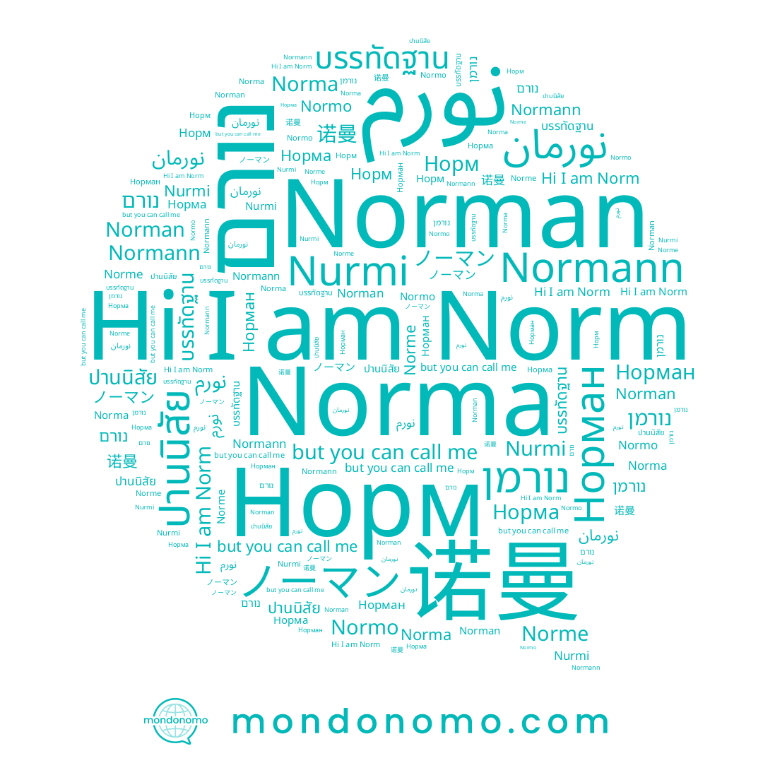 name نورمان, name Norme, name ปานนิสัย, name ノーマン, name Nurmi, name Норман, name Normann, name Норма, name Norm, name Норм, name บรรทัดฐาน, name Normo, name נורמן, name Norma, name נורם, name Norman, name 诺曼