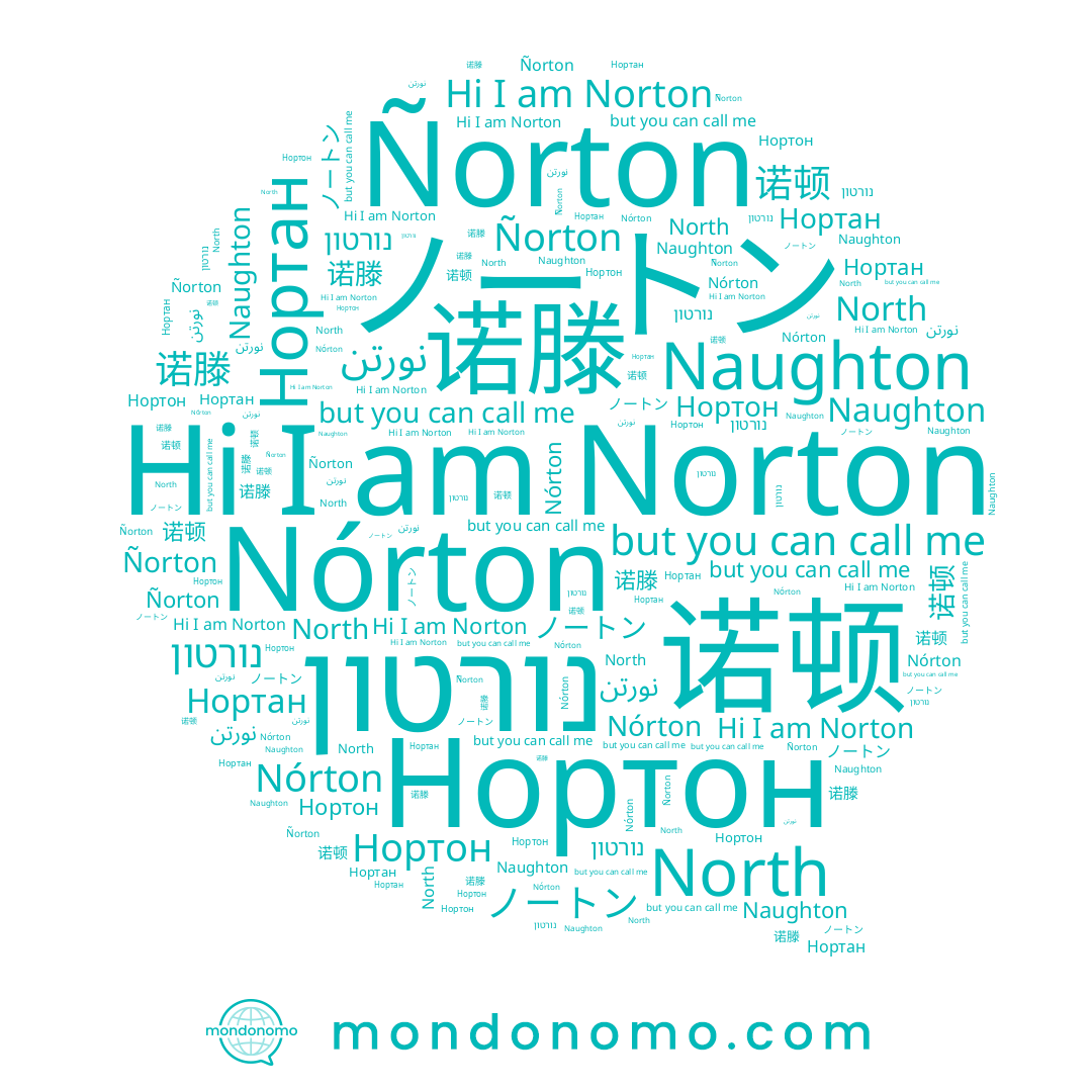 name Naughton, name 诺顿, name نورتن, name Нортон, name Nórton, name 诺滕, name נורטון, name Ñorton, name ノートン, name North, name Norton