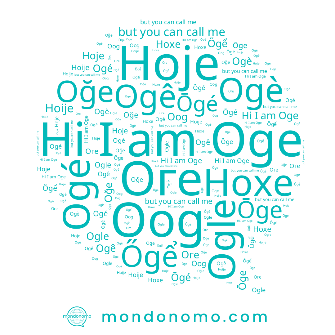 name Őgể, name Ogê, name Oğe, name Оге, name Hoje, name Ogè, name Ogé, name Ogle, name Hoxe, name Hoije, name Oge
