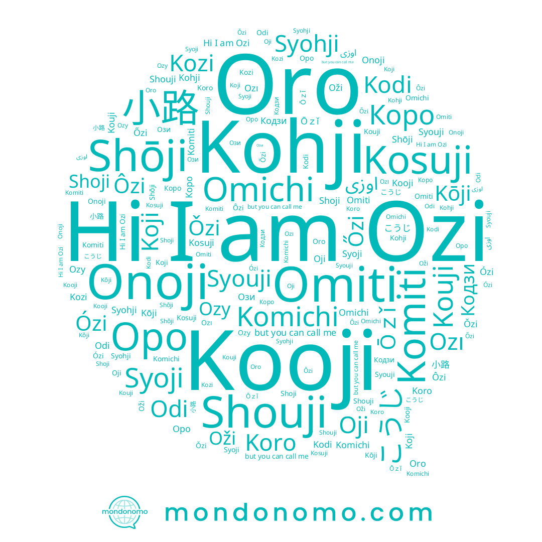 name Őzi, name Kouji, name Oži, name Oro, name Shōji, name Ozı, name Kooji, name Omiti, name Ozi, name Коро, name Syoji, name Oji, name Kosuji, name Odi, name Syouji, name Koro, name Shoji, name Ǒzi, name Ōｚǐ, name Omichi, name Кодзи, name Syohji, name Komichi, name Ozy, name Kozi, name Koji, name Komiti, name Ózi, name こうじ, name Kodi, name Оро, name Ôzi, name 小路, name Kōji, name Onoji, name Kohji
