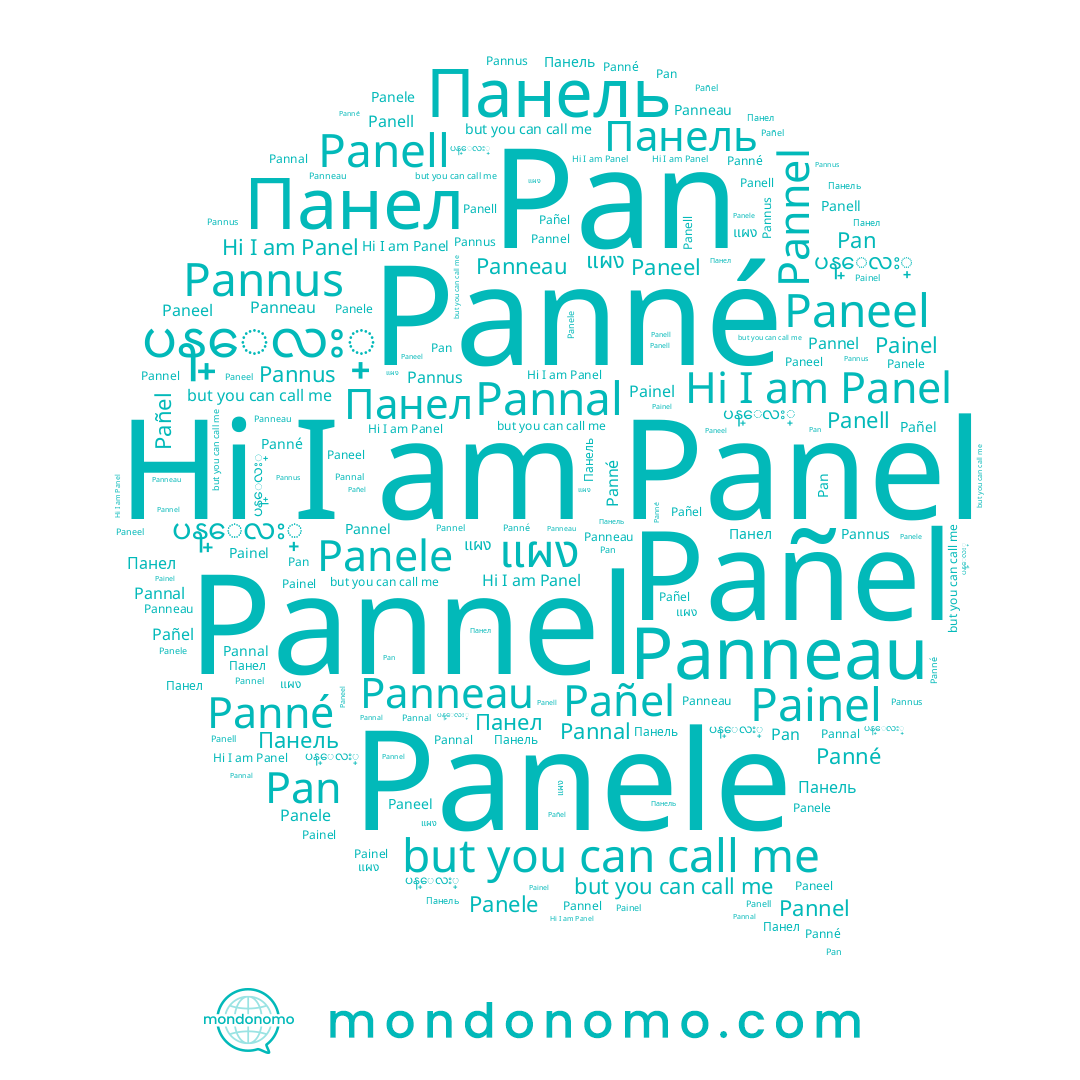 name Panell, name Pan, name Панел, name แผง, name ပန္ေလး္, name Panné, name Pañel, name Panele, name Pannel, name Panel, name Panneau