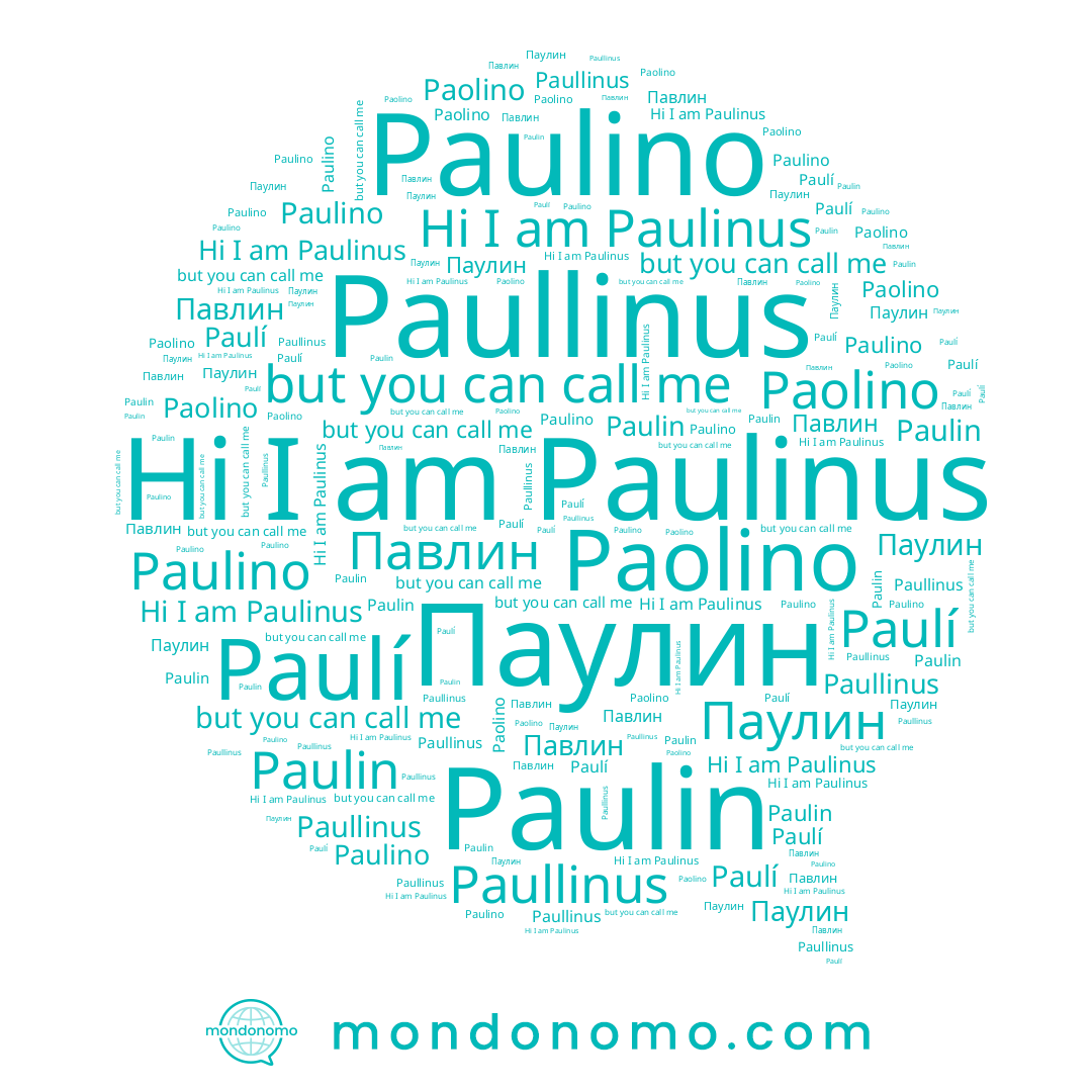 name Паулин, name Paolino, name Paullinus, name Paulinus, name Павлин, name Paulin, name Paulí, name Paulino