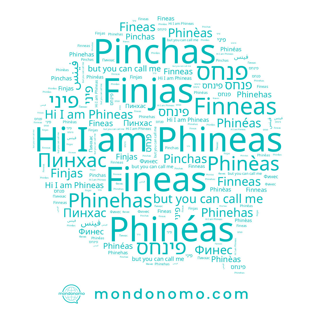 name Phineas, name Finneas, name Finjas, name Fineas, name Phinéas, name Phinehas, name פינחס, name فينس, name Phinèas, name Pinchas, name Пинхас, name פנחס, name פיני