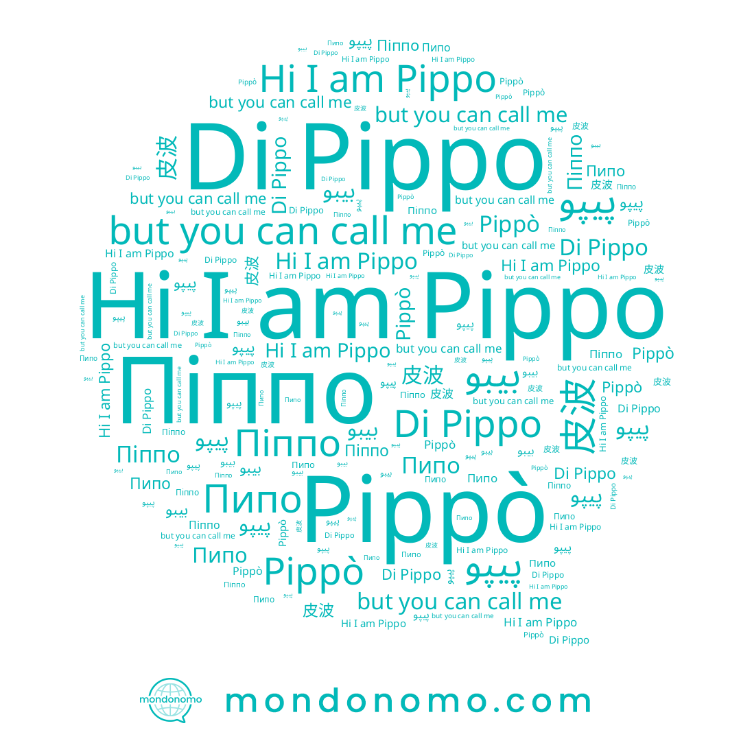 name Pippò, name Піппо, name Пипо, name 皮波, name بيبو, name Di Pippo, name Pippo