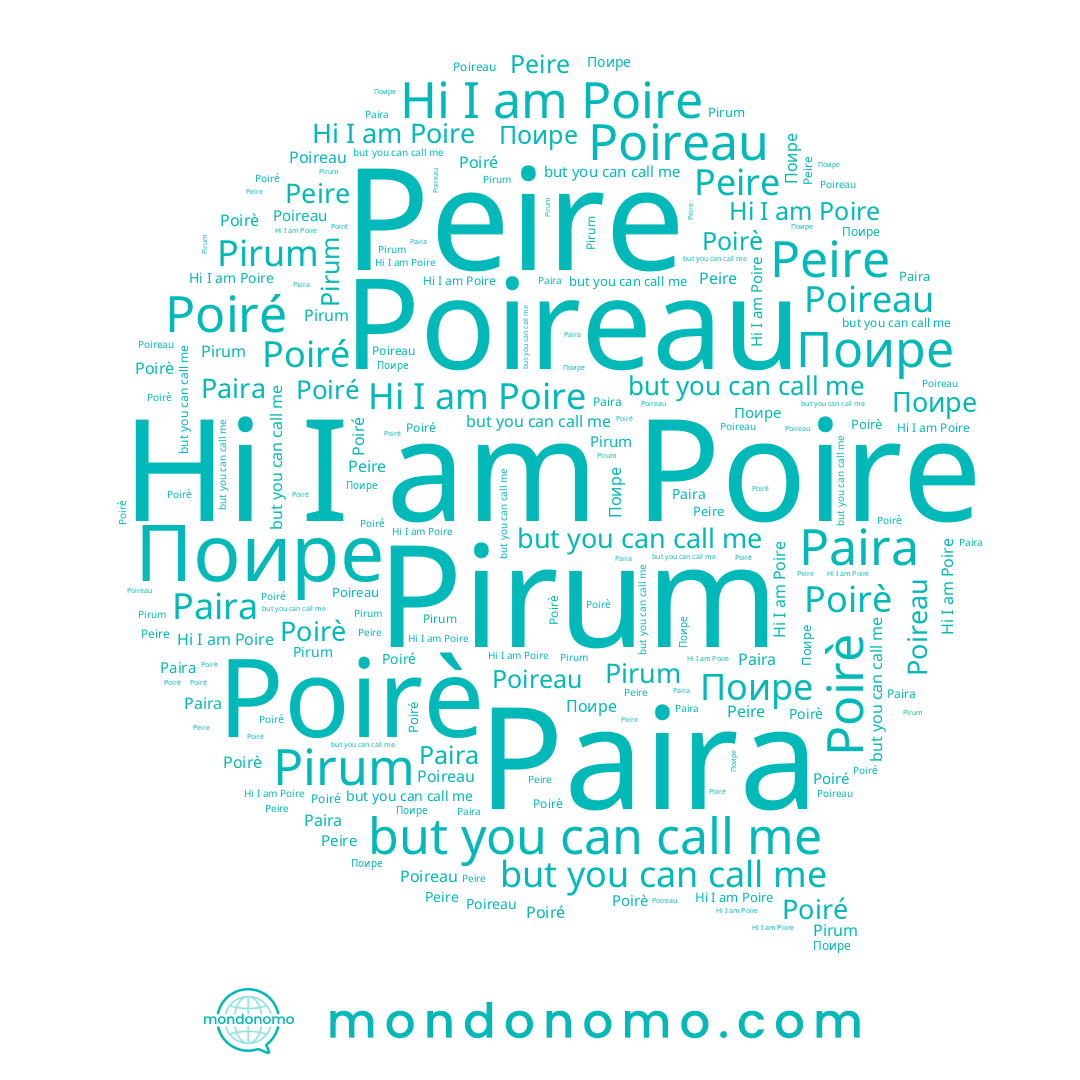 name Paira, name Poirè, name Peire, name Поире, name Poire, name Poiré, name Poireau